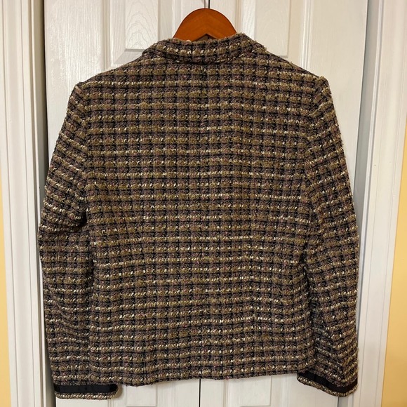 Vintage Requirements Blazer Women's Size 10 Button Up Tweed Career Jacket - Picture 5 of 5